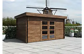 Fonteyn | Tuinhuis Inaya 400x300 | HG bruin