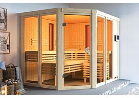 Karibu | Ava Sauna | Kachel 9 kW Externe Bediening