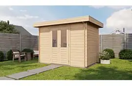 Lugarde Select Blokhut Nijmegen 300x200cm - Onbehandeld