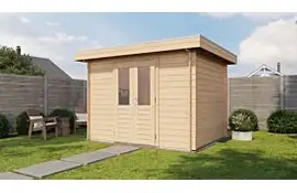 Lugarde Select Blokhut Wassenaar 300x250cm - Onbehandeld