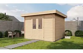 Lugarde Select Blokhut Amersfoort 300x300cm - Onbehandeld