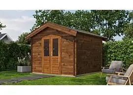 Lugarde Select | Tuinhuis Twello 300 x 300 | Keteldruk Bruin