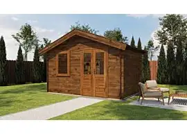 Lugarde Select | Tuinhuis Wijhe 400 x 250 | Keteldruk Bruin