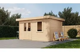 Lugarde Select Blokhut Renkum 400x300cm - Onbehandeld