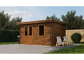 Lugarde Select | Tuinhuis Renkum 400 x 300 | Keteldruk Bruin