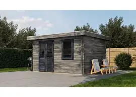 Lugarde Select | Tuinhuis Renkum 400 x 300 | Keteldruk Grijs