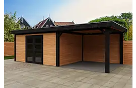 Fonteyn | Thirza Tuinhuis met Overkapping 700 x 300 Exclusief