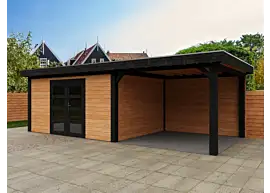 Fonteyn | Thirza Tuinhuis met Overkapping 700 x 300 Exclusief
