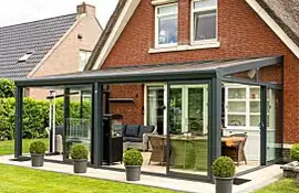 Aluxe | Veranda Topline 6000 x 4000 | Met Polycarbonaat Platen