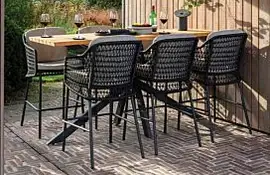 4 Seasons Outdoor | Barset Tramonti | Antraciet