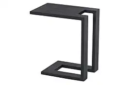 Fonteyn | Bijzettafel U Aluminium | Zwart