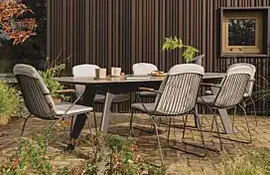4 Seasons Outdoor | Tuinset Veneto | Antraciet