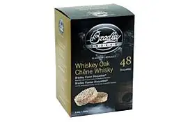 Bradley Smoker | Bisquettes Whiskey Eiken | 48 Stuks