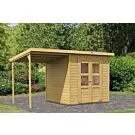 Karibu | Tuinhuis Merseburg 5 met Overkapping