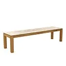 Passion Grills | Buitenkeuken Onderdeel | Flying Tuinbank | 180 x 45 cm | Alabastro Cream