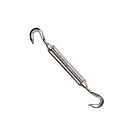 Nesling | M8 Spanmoer 2x haak | RVS