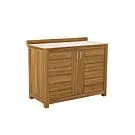 Passion Grills | Buitenkeuken Onderdeel | Milano Buitenkeukenkast 2-deurs | 120 x 63 cm | Albastro Cream