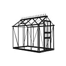 Royal Well | Tuinkas Birdlip 84 | Veiligheidsglas 3 mm | Zwart