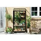 Royal Well | Patiokas City Garden | Veiligheidsglas 4 mm | Zwart