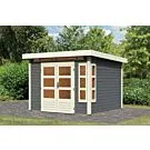 Karibu | Tuinhuis Kastorf 6 | Terragrijs