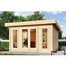 Karibu | Nordin Buitensauna | Kachel 9 kW Externe Bediening