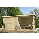 Outdoor Life Products | Tuinhuis Kjeld 550 x 250 Tuinhuis