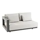 4 Seasons Outdoor | Loungebank 2,5-zits Metropolitan Rechts