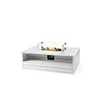 Happy Cocooning | Terrashaard Rechthoek Aluminium | Wit