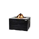 Happy Cocooning | Terrashaard Vierkant Teak Black | Antraciet