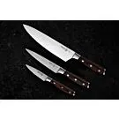 Messermeister | Avanta 3 Piece Starterset Pakkawood