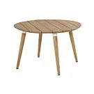 Hartman | Tuintafel Sophie Studio Teak Ø120 cm | Royal White