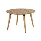 Hartman | Tuintafel Sophie Studio Teak Ø120 cm | Carbon Black