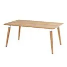 Hartman | Tuintafel Sophie Studio Teak 170 x 100 cm | Royal White