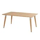 Hartman | Tuintafel Sophie Studio Teak 170 x 100 cm | Misty Grey