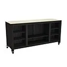 Passion Grills | Buitenkeuken Onderdeel | Leon Buitenkeuken Eiland met Wielen | 180 x 60 cm