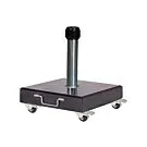 Platinum | Parasolvoet Rome Graniet met Wielen | 40 kg