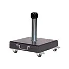 Platinum | Parasolvoet Rome Graniet met Wielen | 60 kg