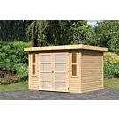 Karibu | Tuinhuis Mühlendorf 4 | Onbehandeld
