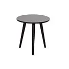 Hartman | Bijzettafel Sophie Studio HPL Ø45 x 45(h) cm | Carbon Black