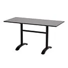 Hartman | Bistrotafel Sophie HPL 138 x 68 cm | Carbon Black
