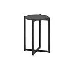 Apple Bee | Koffietafel Soul Ø 34 x 45 cm | Lava-Black