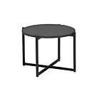 Apple Bee | Koffietafel Soul Ø 54 x 37 cm | Lava-Black