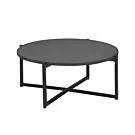 Apple Bee | Koffietafel Soul Ø 74 x 30 cm | Lava-Black