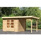 Woodfeeling | Tuinhuis Bastrup 3 met Overkapping 2,0