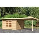 Woodfeeling | Tuinhuis Bastrup 7 met Overkapping 3,0