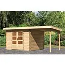 Woodfeeling | Tuinhuis Bastrup 5 met Overkapping 2,0