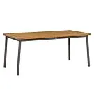 Apple Bee | Tuintafel Bijou 180 x 90 x 76 cm | Lava-Taupe