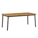 Apple Bee | Tuintafel Bijou 240 x 100 x 76 cm | Teak-Taupe