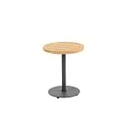 4 Seasons Outdoor | Bijzettafel Volta Teak Ø45 cm x 55(h) cm | Antraciet
