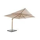 4 Seasons Outdoor | Parasol Hacienda 300 x 400 cm | Houtlook-Sand
